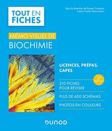 Mémo visuel de biochimie : tout en fiches : licences, prépas, Capes