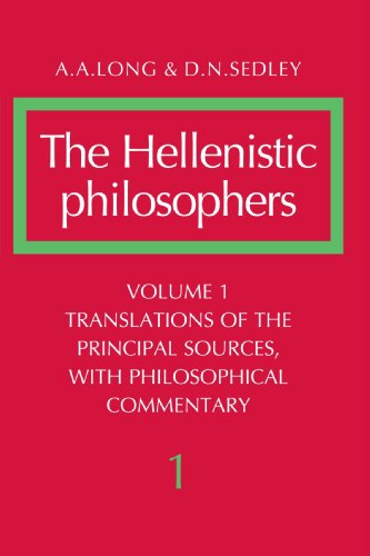 Long, A. A. Translations O The Principal Sources With Philosophical Commentary (The Hellenistic Philosophers)