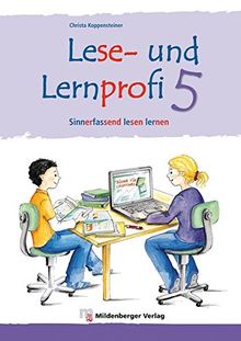 Lese- und Lernprofi 5 - Schülerarbeitsheft - silbierte Ausgabe: Sinnerfassend lesen lernen, Klasse 5