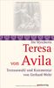 Teresa von Avila: Textauswahl und Kommentar von Gerhard Wehr