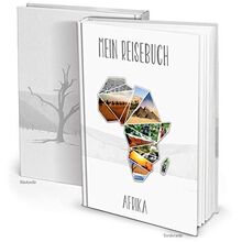 XXL Kontinent AFRIKA Reisetagebuch (Hardcover A4, Blankoseiten): Das Notizbuch für Reise und Urlaub in AFRIKA.