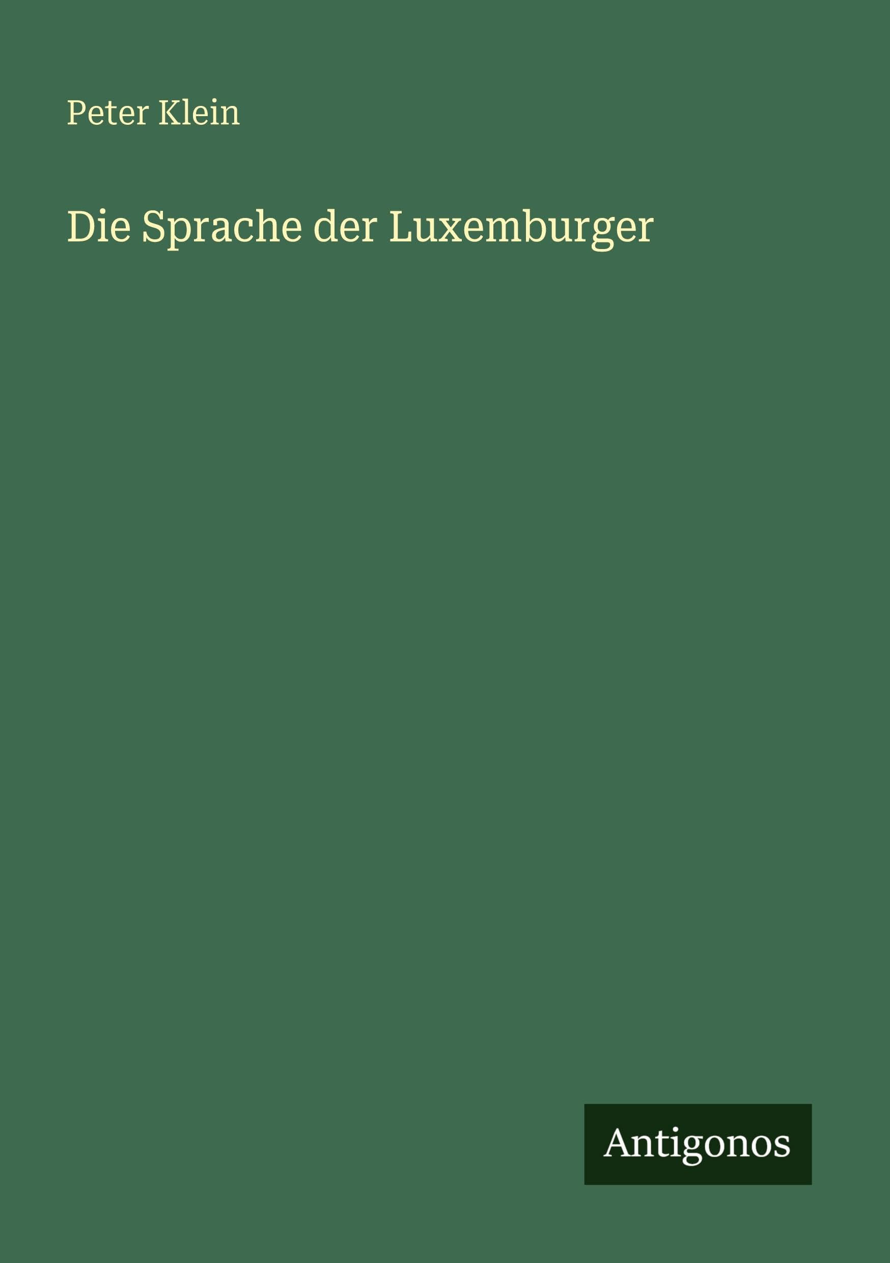 Die Sprache der Luxemburger