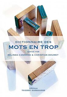 Dictionnaire des mots en trop von Belinda Cannone | Buch | Zustand sehr gut