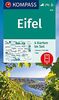 KOMPASS Wanderkarte Eifel: 4 Wanderkarten 1:50000 im Set inklusive Karte zur offline Verwendung in der KOMPASS-App. Fahrradfahren. Langlaufen. (KOMPASS-Wanderkarten, Band 833)