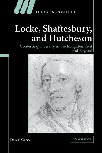 Locke, Shaftesbury, and Hutcheson: Contesting Diversity in the Enlightenment and Beyond (Ideas in Context, Band 74)