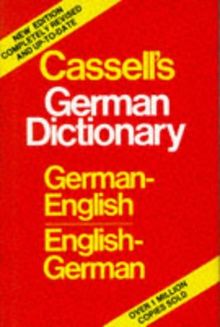 Cassell's German Dictionary: German-English/English-German (Cassell modern language dictionaries)