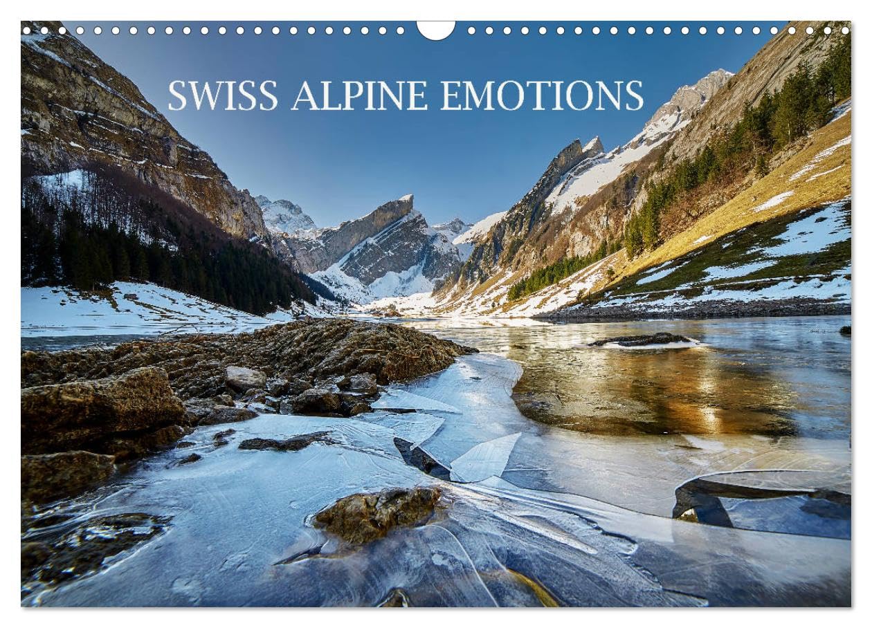 SWISS APLINE EMOTIONS (Wall Calendar 2026 DIN A3 landscape), CALVENDO 12 Month Wall Calendar: The mountains of Switzerland, a magic nature experience