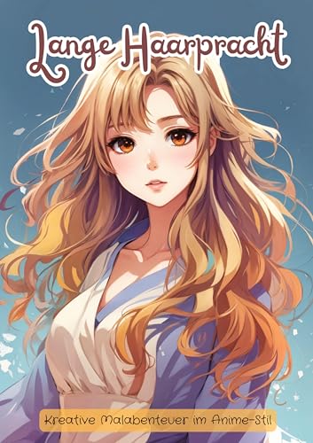 Lange Haarpracht im Anime-Stil: Kreative Malabenteuer