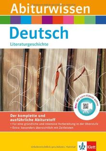 Abiturwissen Deutsch: Literaturgeschichte.  Mit Lern-Videos online