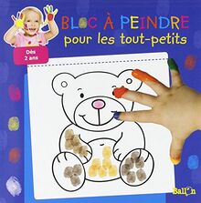 Bloc à peindre dès 3 ans (nounours)