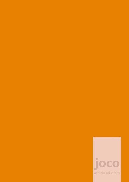 joco - orange - Dein Weg zum Erfolg - ein Tagebuch, Journal für Achtsamkeit, Dankbarkeit und Persönlichkeitsentwicklung: aspicio ad vitam