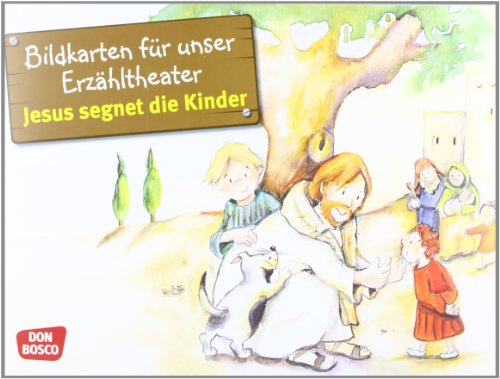 Kamishibai Bildkartenset Jesus segnet die Kinder - Bildkarten für unser Erzähltheater