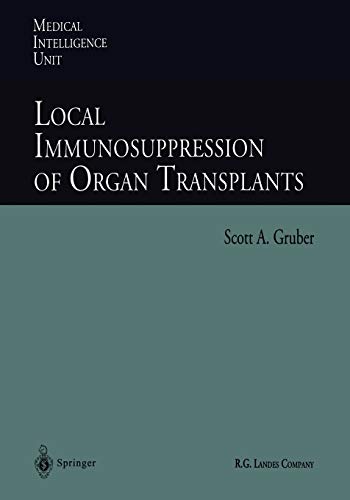 Local Immunosuppression of Organ Transplants (Medical Intelligence Unit)