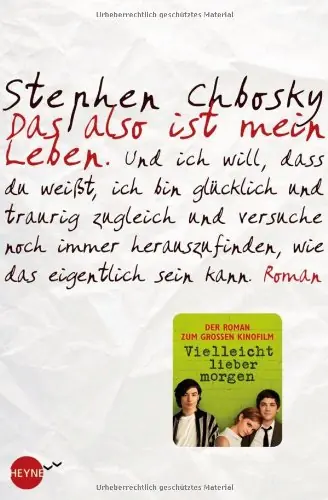 Buchcover Das also ist mein Leben von Stephen Chbosky