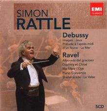 Debussy/Ravel-Box de Simon Rattle | CD | état bon