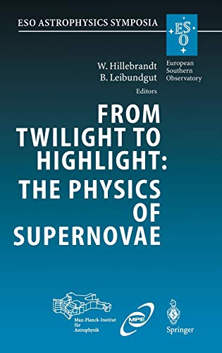 From Twilight to Highlight: The Physics of Supernovae: Proceedings of the ESO/MPA/MPE Workshop Held at Garching, Germany, 29–31 July 2002 (ESO Astrophysics Symposia)
