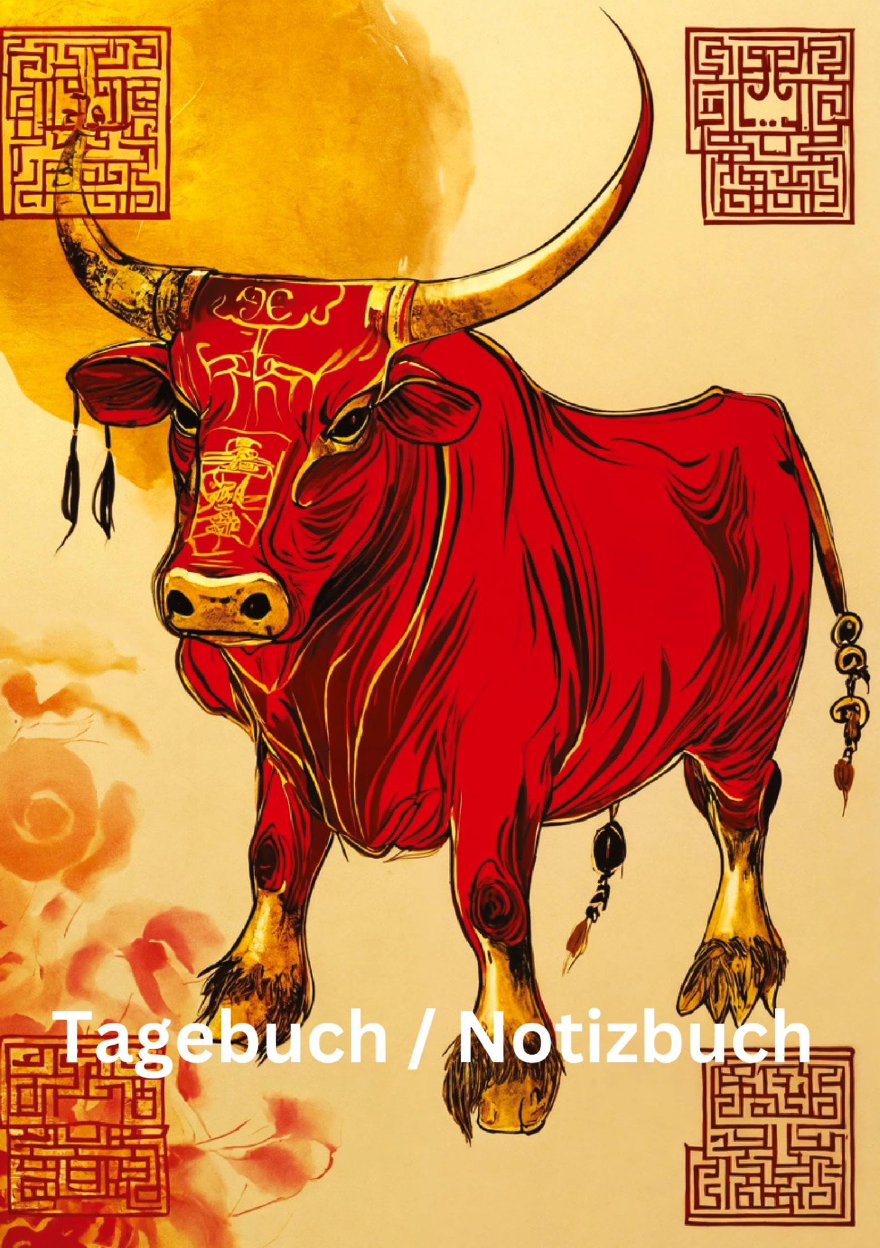 Tagebuch / Notizbuch Chinesische Tierkreis Büffel: 100 Seiten um seine Gedanken und Erlebnisse festzuhalte. (Tagebuch / Notizbuch Chinesische Tierkreise)