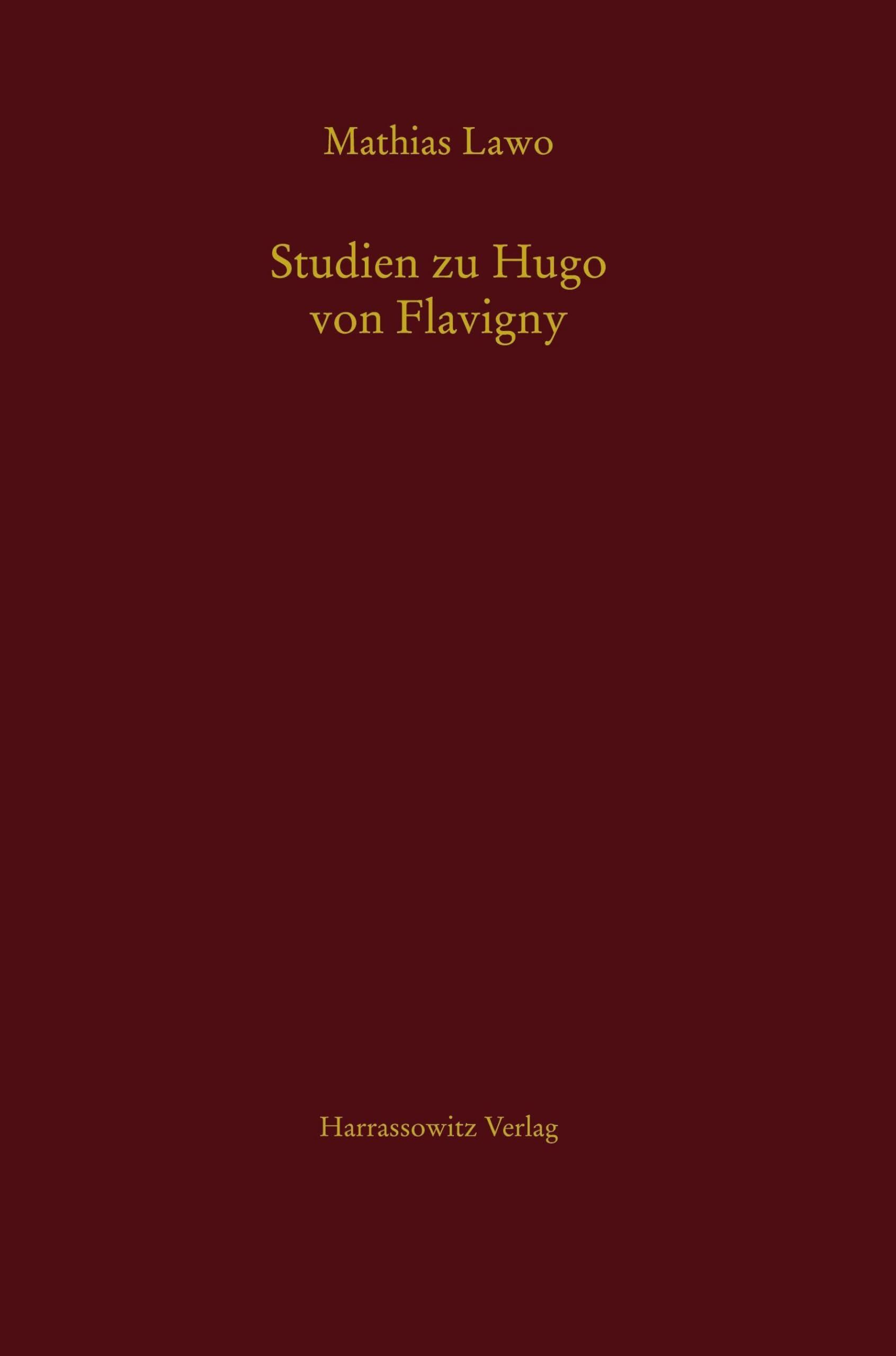 Studien zu Hugo von Flavigny