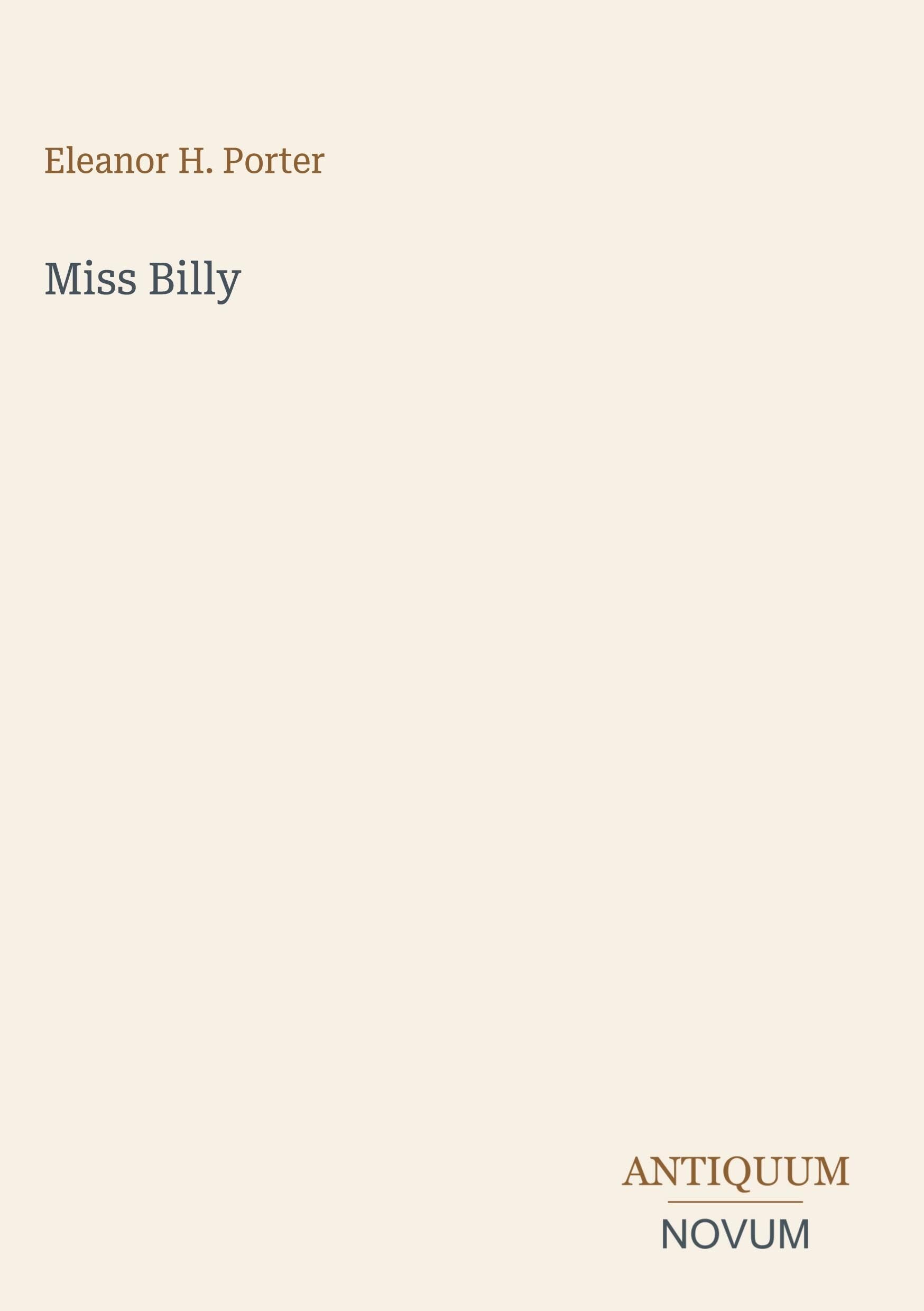 Miss Billy