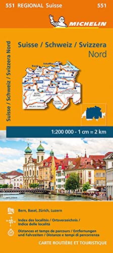 Die Buchhandlung in Oelde hat das Buch Michelin Schweiz Nord: Straßen- und Tourismuskarte 1:200.000 (MICHELIN Regionalkarten)