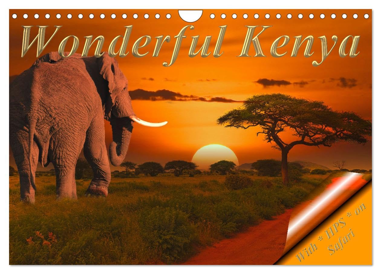 Wonderful Kenya (Wall Calendar 2026 DIN A4 landscape), CALVENDO 12 Month Wall Calendar: A safari in Kenya is an experience that you will never forget.