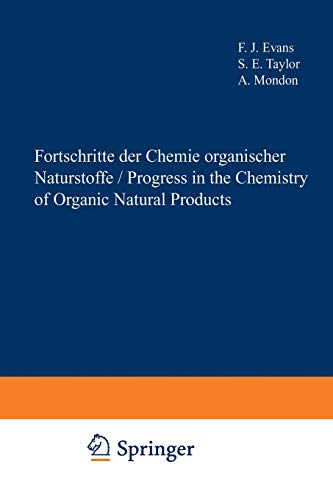 Fortschritte der Chemie Organischer Naturstoffe / Progress in the Chemistry of Organic Natural Products (Fortschritte der Chemie organischer ... of Organic Natural Products, 44, Band 44)