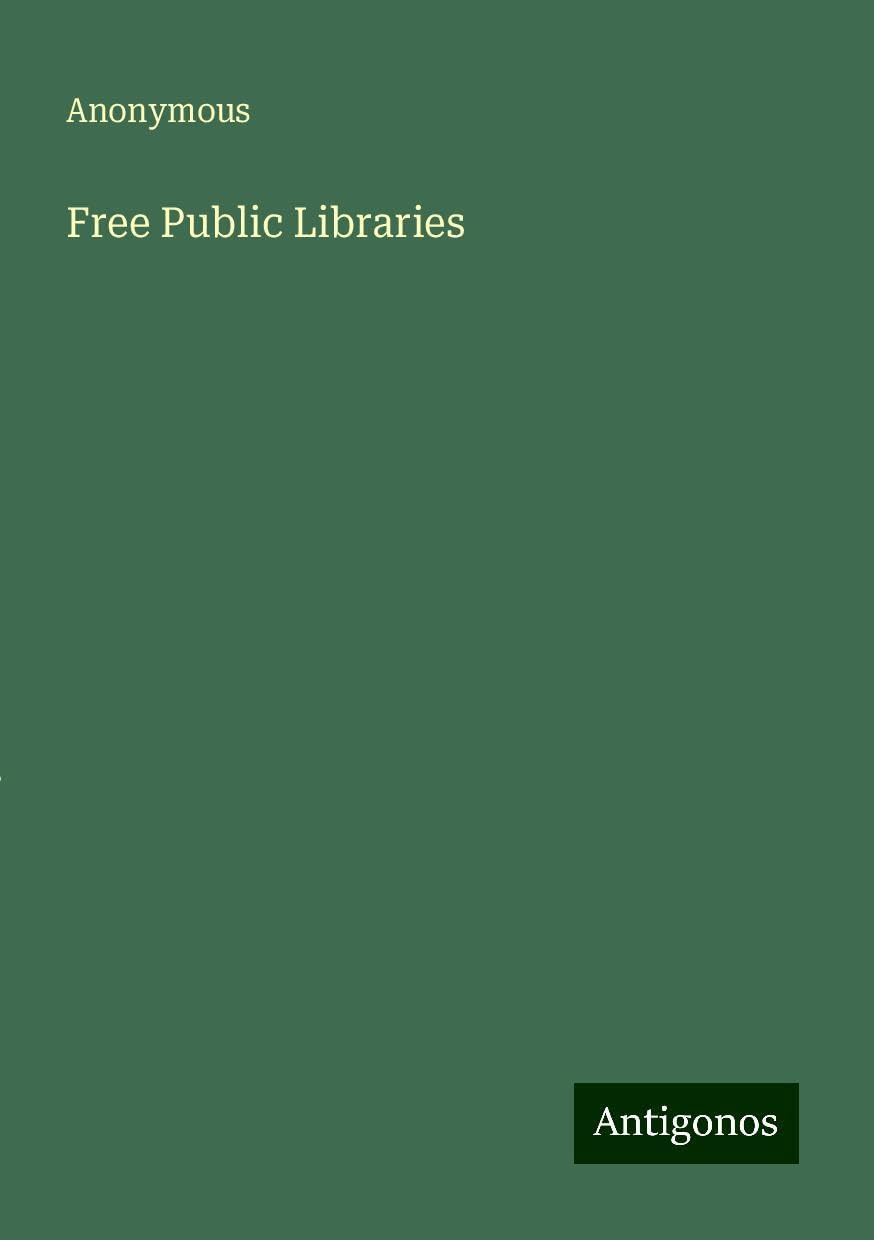 Free Public Libraries
