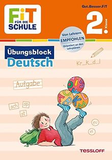 FiT FÜR DIE SCHULE: Übungsblock Deutsch 2. Klasse