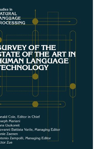 Survey of the State of the Art in Human Language Technology (Studies in Natural Language Processing)