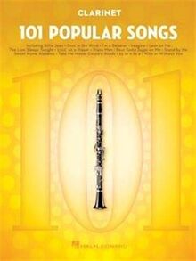 101 Popular Songs - Clarinet (Instrumental Folio): For Clarinet