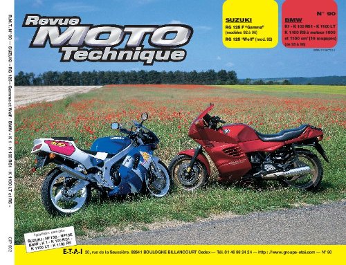 ETAI Revue moto technique, n&deg; 90.2. Suzuki RG 125 (92-93)/BMW K1-K100 RS