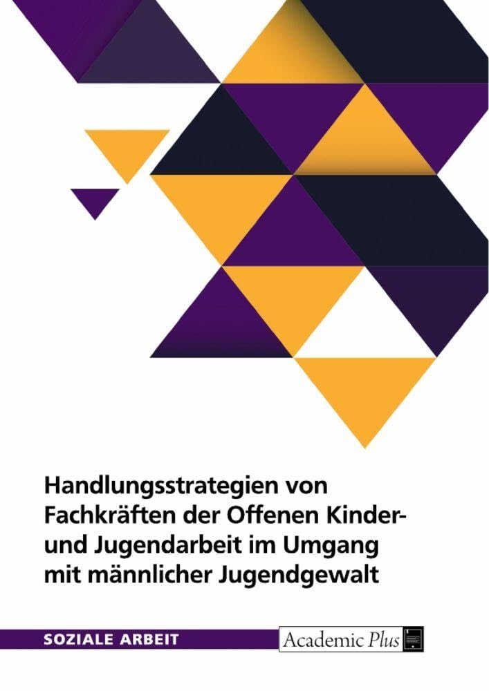 Handlungsstrategien von Fachkräften der Offenen Kinder- und Jugendarbeit im Umgang mit männlicher Jugendgewalt