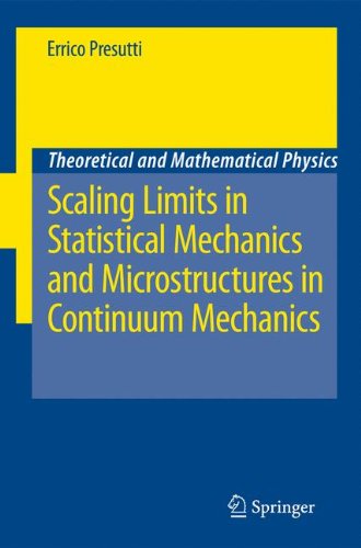 Scaling Limits in Statistical Mechanics and Microstructures in Continuum Mechanics (Theoretical and Mathematical Physics)