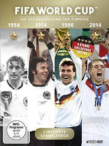 FIFA WORLD CUP 54 * 74 * 90 * 14 - Die offiziellen Filme der Turniere [4 DVDs]