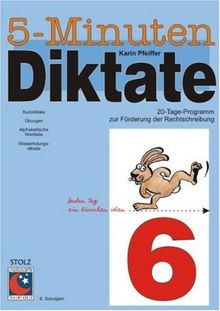 5-Minuten-Diktate, neue Rechtschreibung, 6. Schuljahr