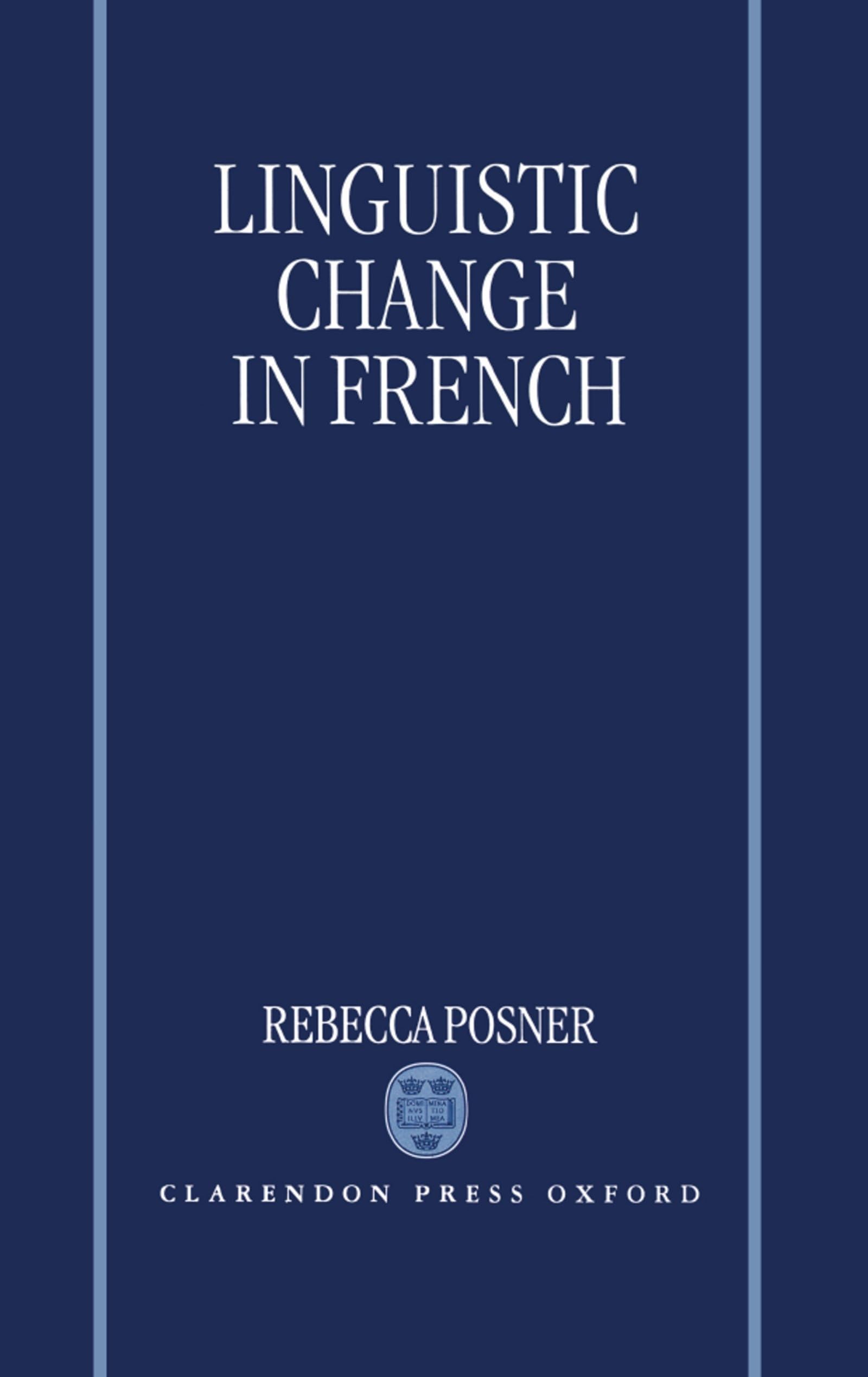 Linguistic Change in French