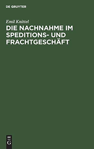 Die Nachnahme im Speditions- und Frachtgeschäft