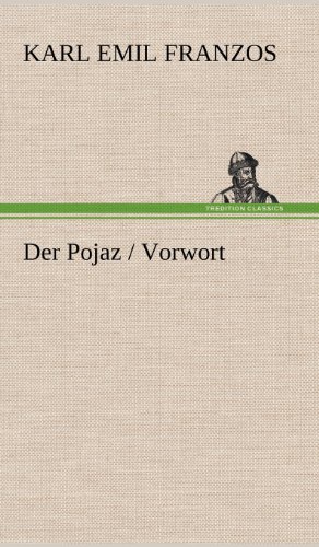 Der Pojaz / Vorwort