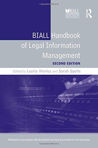 Biall Handbook of Legal Information Management