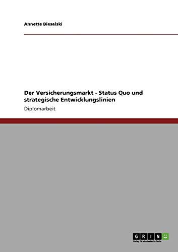 Der Versicherungsmarkt - Status Quo und strategische Entwicklungslinien