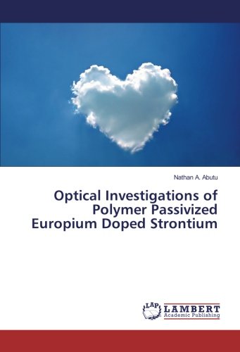 Optical Investigations of Polymer Passivized Europium Doped Strontium