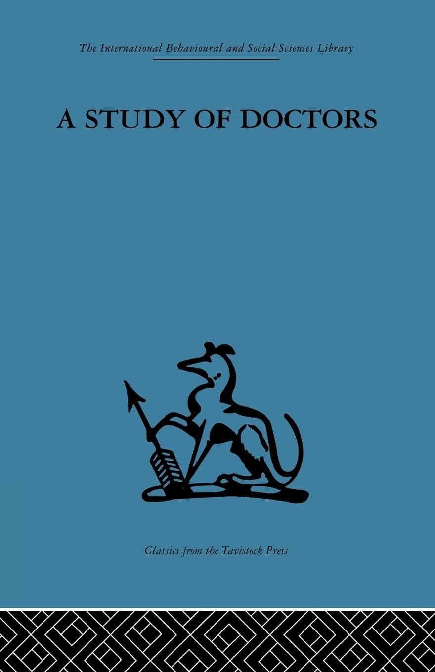 unbekannt A Study Of Doctors, Mutual Selection And The Evaluation Of Results In A Training Programme For Family Doctors