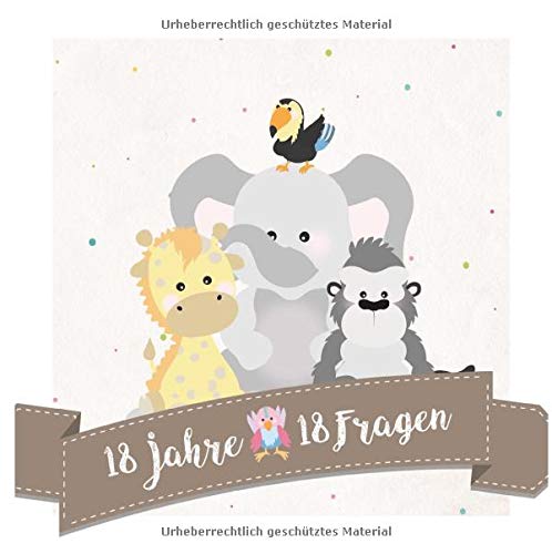 18 Jahre 18 Fragen Dreamchen: zum ausfüllen und einkleben