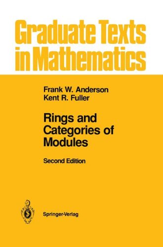 Rings and Categories of Modules (Graduate Texts in Mathematics)