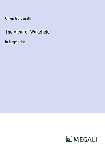Die Buchhandlung in Oelde hat das Buch The Vicar of Wakefield: in large print