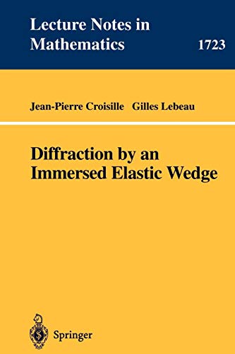 Diffraction by an Immersed Elastic Wedge (Lecture Notes in Mathematics, Band 1723)