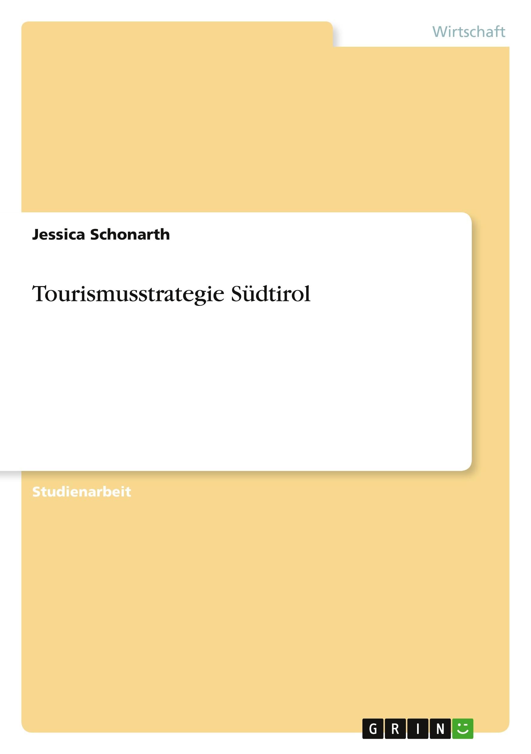 Tourismusstrategie Südtirol