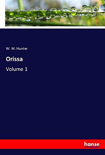 Orissa: Volume 1
