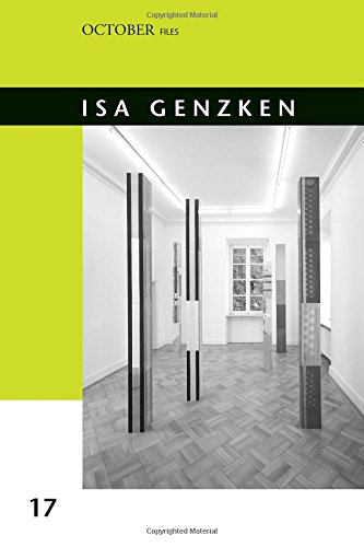 Lisa Lee Isa Genzken (October Files (Paperback))