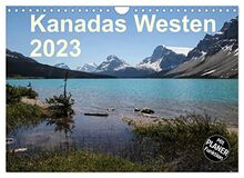 Kanadas Westen 2023 (Wandkalender 2023 DIN A4 quer), Calvendo Monatskalender